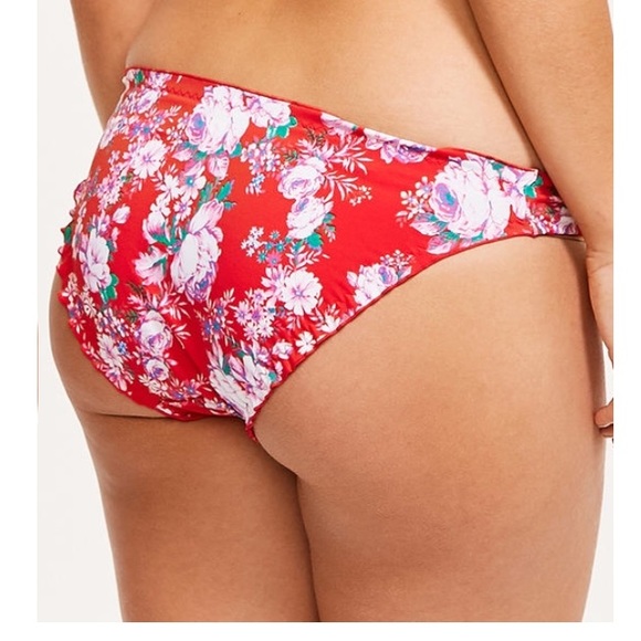 Floral Underwired bikini top & Frill Brief - Picture 4 of 4